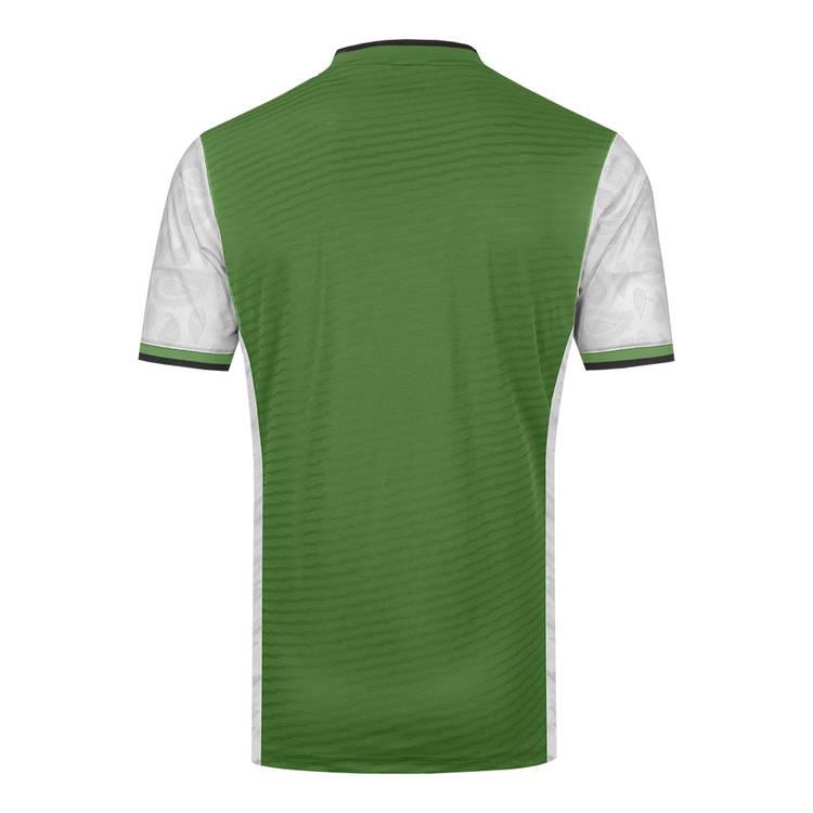 uhlsport Football Jersey, Smart Breathe® LITE, For training & match team set, Round neck, Material is mesh & cool, Short sleeves, Design on Side & Sleeve - Olive - 2XL