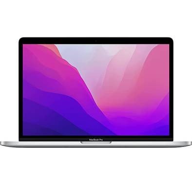 Apple 2022 MacBook Pro laptop with M2 chip: 13-inch Retina display, 8GB RAM - Silver - Arabic/English - 256GB