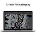 Apple 2022 MacBook Pro laptop with M2 chip: 13-inch Retina display, 8GB RAM - Silver - Arabic/English - 256GB