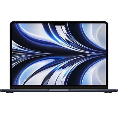 Apple 2022 MacBook Air laptop with M2 chip: 13.6-inch 8GB RAM - Midnight - English - 256GB