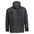 uhlsport Rain Jacket, Smart breathe® FIT, For all kinds of sports in cold weather, Waterproof coating, Pockets on both sides, Adjustable cape, Elastic wrist - Black - M