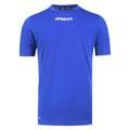 uhlsport Sports T-Shirt, Smart Breathe® LITE, For training & all kind of sports, Round neck, Material is mesh & cool, Short sleeves, Regular fit - Royal - 3XL