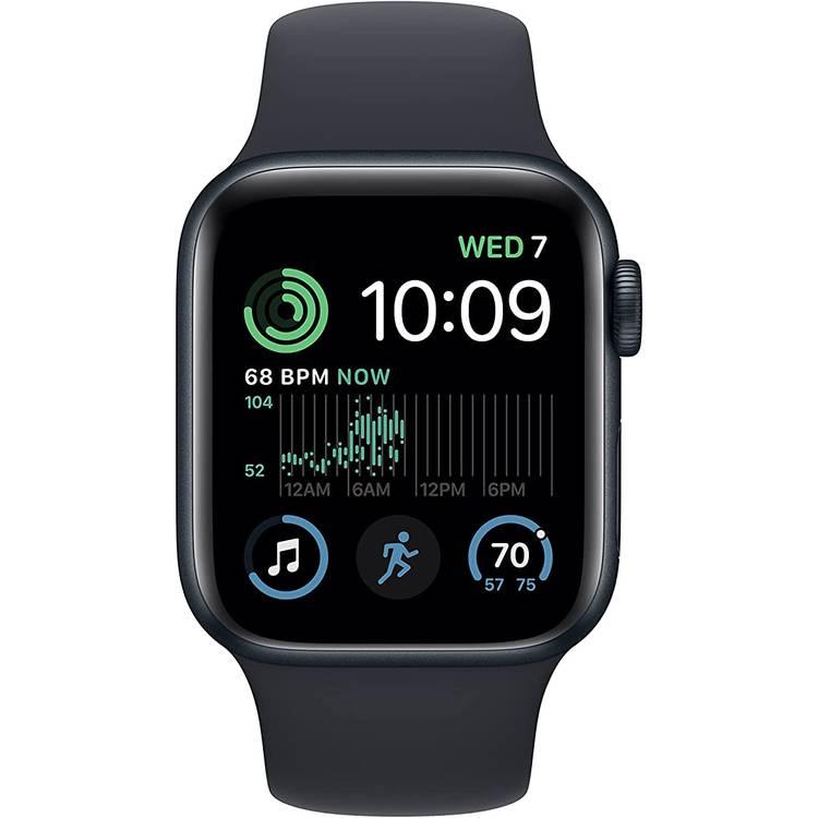 الجيل الثاني من Apple Watch SE (موديل GPS) - منتصف الليل - 40 ملم
