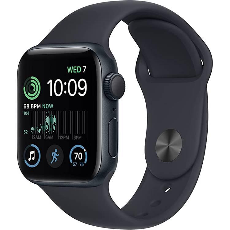 الجيل الثاني من Apple Watch SE (موديل GPS) - منتصف الليل - 40 ملم