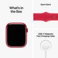 Apple watch series 8 (GPS + Cellular) - Red Aluminum Case, Red Sport Band - 41 MM