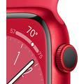 Apple watch series 8 (GPS + Cellular) - Red Aluminum Case, Red Sport Band - 41 MM