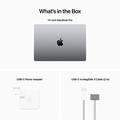 لاب توب Apple 2023 MacBook Pro بشريحة M2 pro: 14.2 بوصة - فضاء رمادي - عربي انجليزي - 512 جيجابايت
