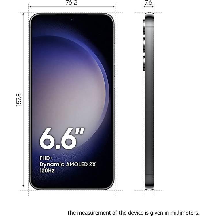 Samsung Galaxy S23 Plus نسخة الشرق الأوسط - فانتوم بلاك - 256GB