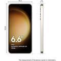 Samsung Galaxy S23 Plus نسخة الشرق الأوسط - كريم - 512 جيجابايت