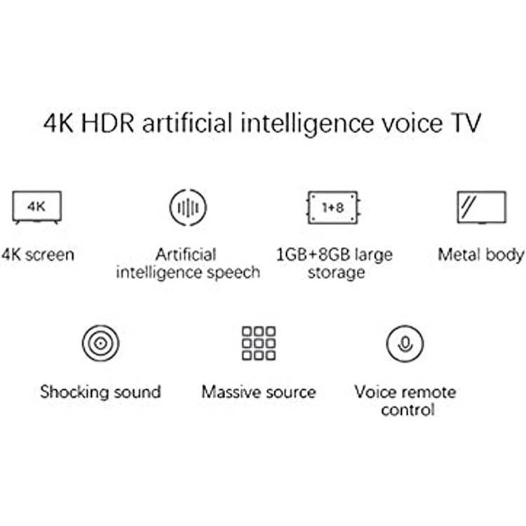 Xiaomi Mi Tv 4S 55 INCH 4K UHD SMART TV