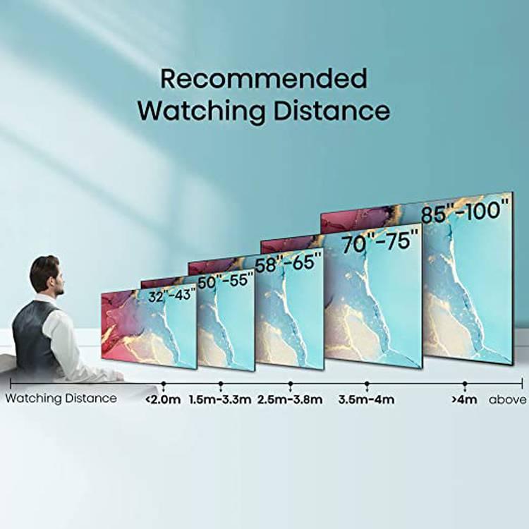 تلفزيون Hisense 4K UHD Smart VIDAA (موديل 2022) - 75 بوصة