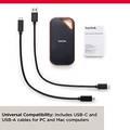 SanDisk Portable SSD - Up to 2000MB/s - 1TB