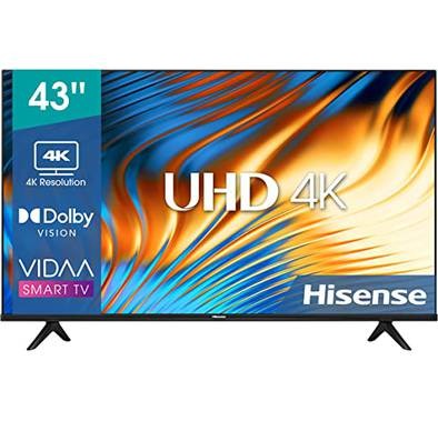 Hisense TV 4K UHD Smart VIDAA TV (2022 Model) - 43 Inch