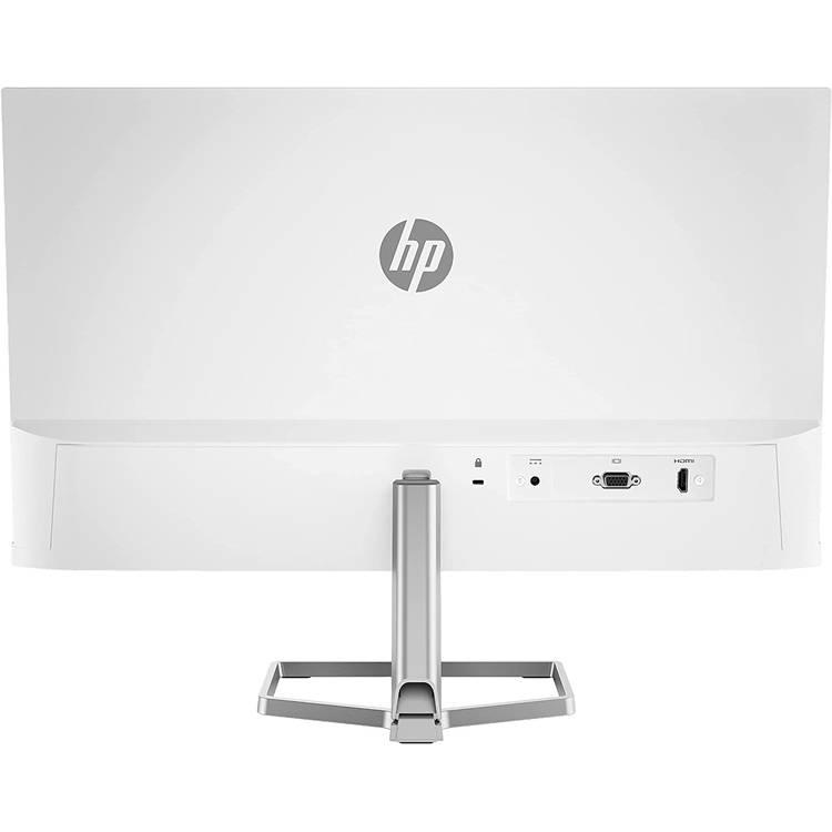 HP Monitor M24FW Full HD IPS (23.5 Inch)- Silver White - 24 Inch