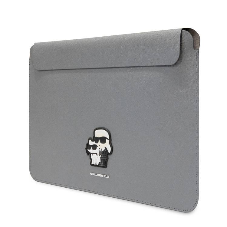 K&C NFT Logo 14 Silver Laptop Sleeve - Work, Travel & University