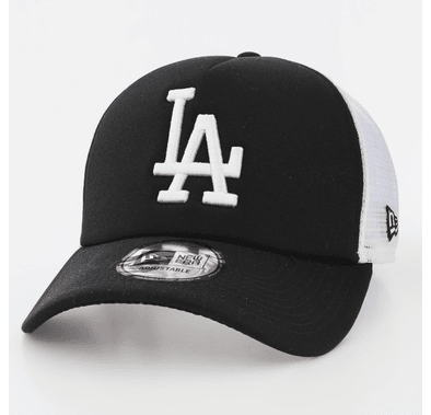 New Era Clean Trucker Los Angeles Dodgers Cap - Black