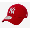 New Era MLB League Basic New York Yankees Scarlet Cap - Red