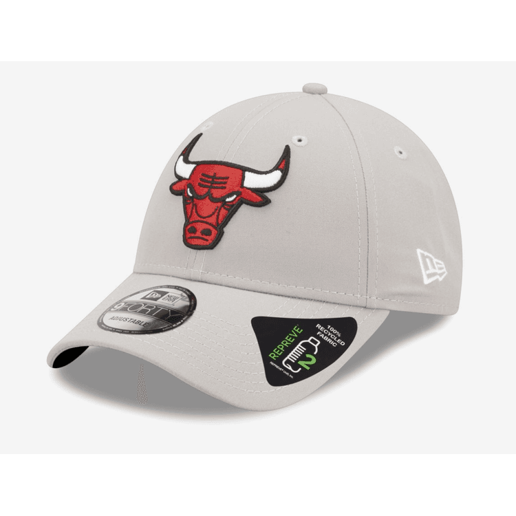 New Era NBA Chicago Bulls Repreve 9Forty Cap - Grey