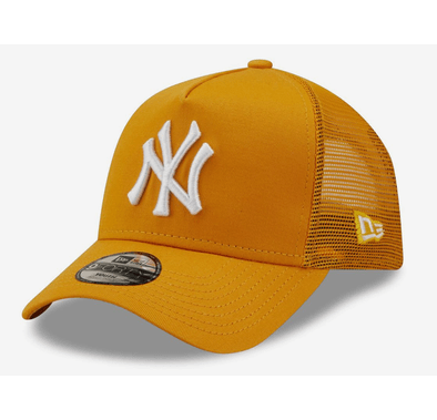 New Era Tonal MLB New York Yankees Kids' Mesh Trucker Cap - Orange