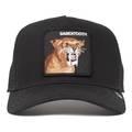 قبعة جورين بروس The Sabertooth Tiger للجنسين من Trucker - أسود