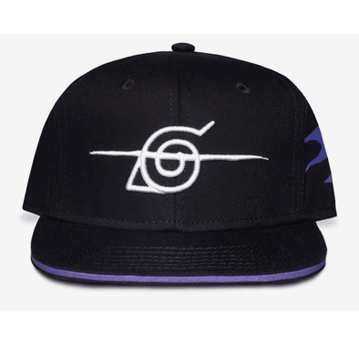 Difuzed Naruto Shippuden Snapback Cap - Black
