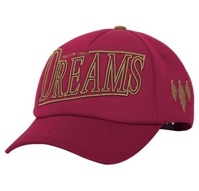 قبعة تراكر تراكر للجنسين اتبع أحلامك من B180 - أحمر