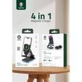 Green Lion 4 In 1 Magnetic Charger - Black