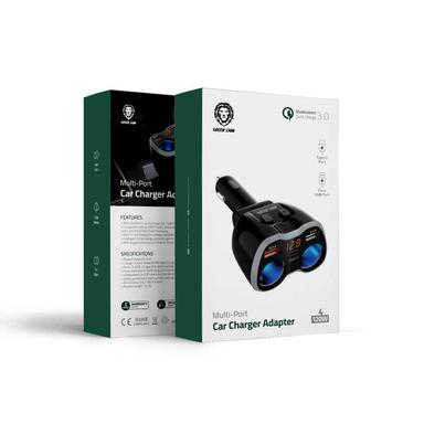 Green Lion Multi-Port Car Charger Ada...