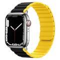 Green Lion 2-In-1 Silicone + Magnets Watch Strap - Yellow