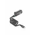 Green Lion 45W PD Car Charger | Built-in Type C Cable