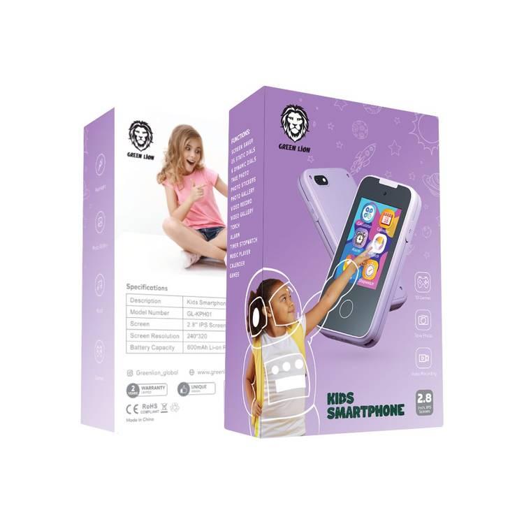 Green Lion Kids Smart Phone 2.8" - Purple