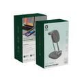 Green Lion 3 in 1 Fabric Wireless Charger 15W - Grey
