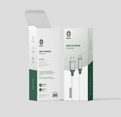 Green Lion USB-A to Micro USB Cable - 1 Meter