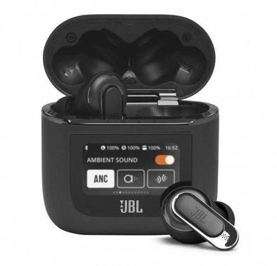 JBL Tour Pro2 True Wireless Noise Cancelling Earbuds - Black