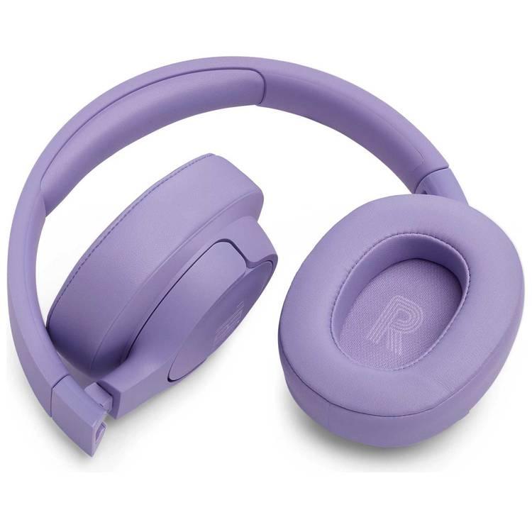 JBL Pure Bass Sound Wireless Over-Ear Headphones - Purple