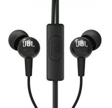 JBL C100SI In-Ear Headphones - Black