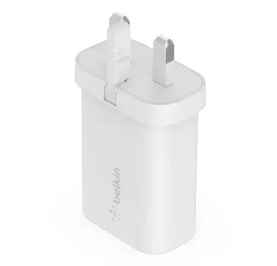 Belkin BOOST CHARGE™ USB-C PD 3.0 PPS Wall Charger 25W - White