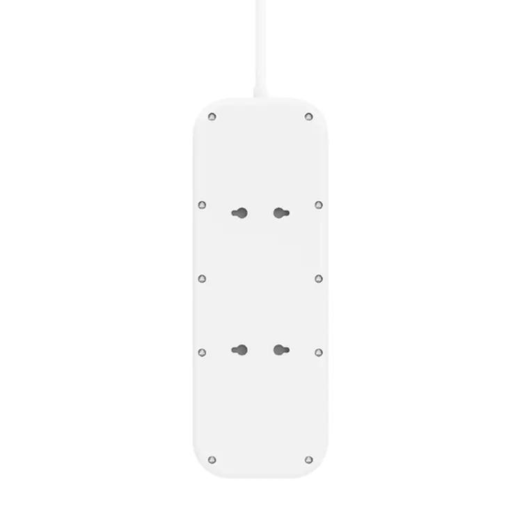بلكين كونكت سيرج مع منافذ USB-C وUSB-A، مخرج تيار متردد 18 وات 8x - أبيض
