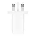 Belkin Boost Charge Pro Dual USB-C Wall Charger with PPS 60W 3pin - White