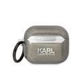 Karl Lagerfeld TPU Glitter NFT K&C for Airpods 3 - Black