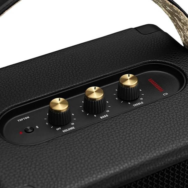 Marshall Tufton Portable Wireless Waterproof Bluetooth Speaker - Black/Brass