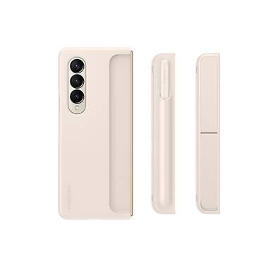 Samsung Standing Cover with Pen for Galaxy Z Fold 4 - Sand