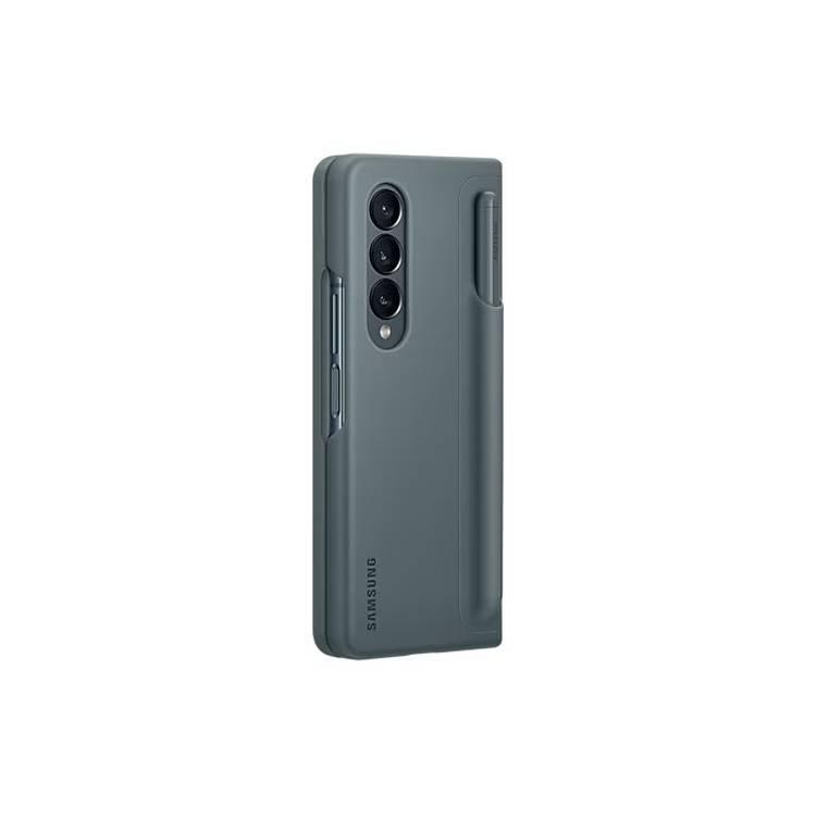 Samsung Standing Cover with Pen for Galaxy Z Fold 4 - Gray Green