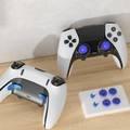 Porodo Gaming PS5 Edge Controller 6in1 Thumb Stick Caps + Back Buttons combo - Blue