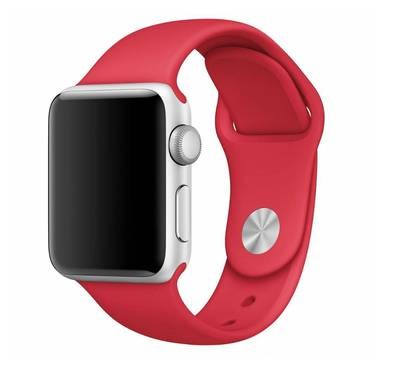 Devia Deluxe Series Sport Band for Apple Watch 4 44mm - Red