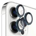 واقي عدسة الكاميرا من سلسلة ديفيا Peak (3 قطع) لهاتف iPhone 14 Pro / 14 Pro Max - أزرق سييرا