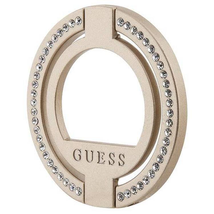 Guess Magsafe Ringstand with Rhinestones - Gold