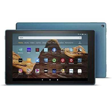 New Amazon Fire HD 10 Tablet 9th Generation (10.1" 1080p full HD display) 32 GB