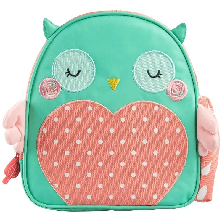 PLANET BUDDIES LUNCH BACKPACK - GREEN/PINK