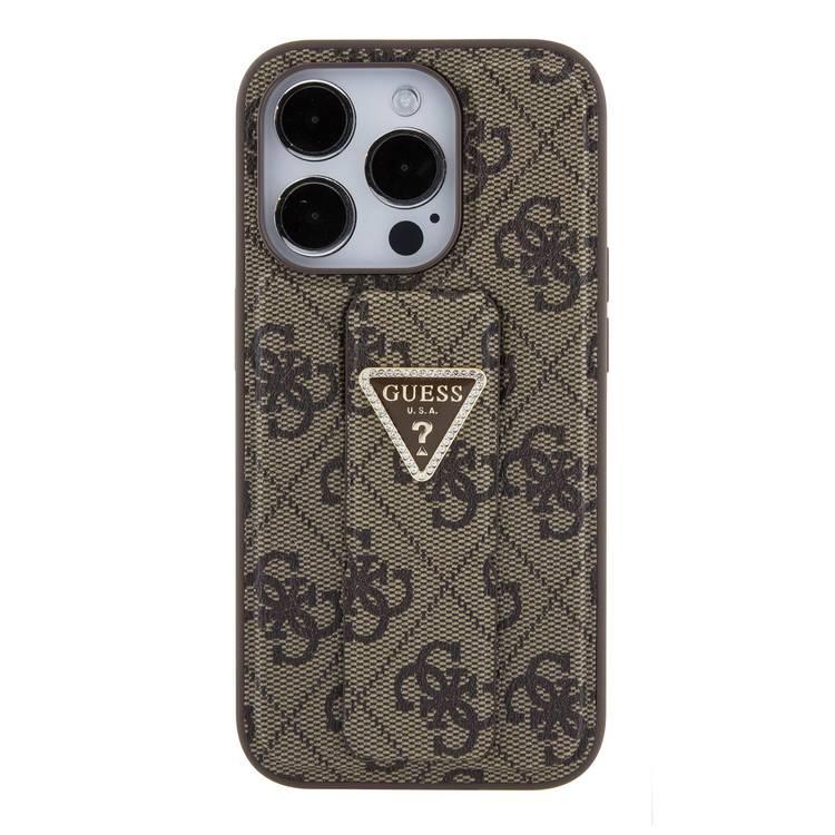 Shop CG Mobile Guess Gripstand PU Leather Case with 4G Triangle Strass  Pattern
